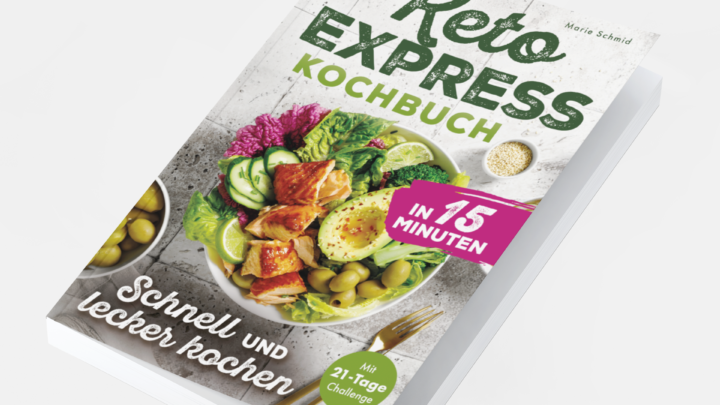 keto express buch mockup